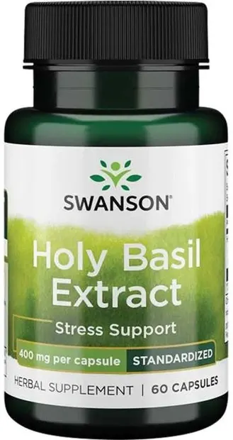 Holy Basil Extract, 400 mg, 60 capsule, Swanson
