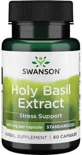 Holy Basil Extract, 400 mg, 60 capsule, Swanson