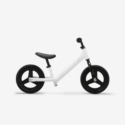 Bicicletă fără pedale 10 inch LEARN 100 Alb Copii
