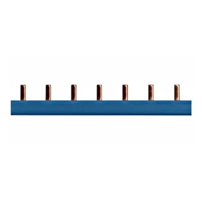 Baretă alimentare lamelă, 1pol, albastru, 1m, pt. 1P+N/1UH