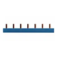 Baretă alimentare lamelă, 1pol, albastru, 1m, pt. 1P+N/1UH