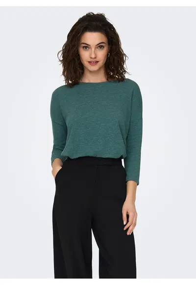 Bluza uni cu maneci trei sferturi