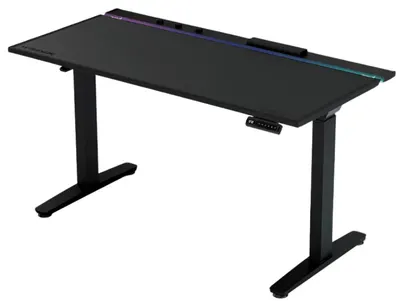 Birou de gaming Ultradesk - Vortex, negru