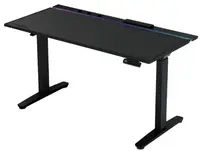 Birou de gaming Ultradesk - Vortex, negru
