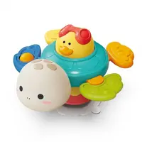 Jucărie senzorială pentru bebeluși cu ventuză Babyono - Turtle