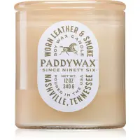 Paddywax Vista Worn Leather & Smoke lumânare parfumată 340 g