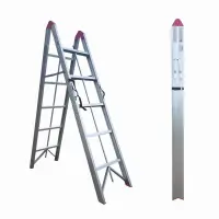Scara pliabila ultracompacta din aluminiu MESTERINO TOOLS JL-308(2x5), 171x131x44 cm