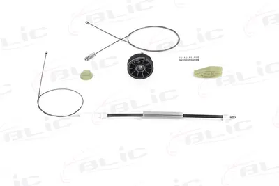 Set reparatie macara geam spate dreapta potrivit PEUGEOT 206 2000-2007 - (cabluri)