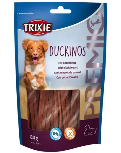 TRIXIE Premio Duckinos cu rață 80 g