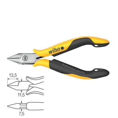 Cleste sfic izolat electric ESD WIHA Professional Electric 115