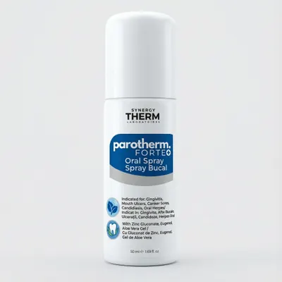 Parotherm FORTE - Spray Oral Antimicrobian pentru Mucoasă și Halitoză, cu Xylitol