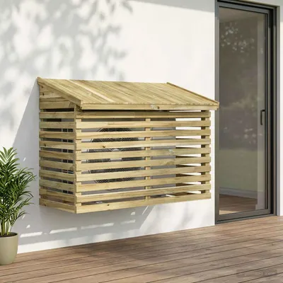 vidaXL Husă pentru aer condiționat 117,5x62,5x85,5 cm