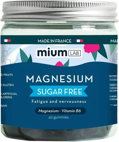Gummies Magneziu, 42 drageuri cu jeleu, Mium Lab