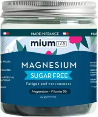 Gummies Magneziu, 42 drageuri cu jeleu, Mium Lab