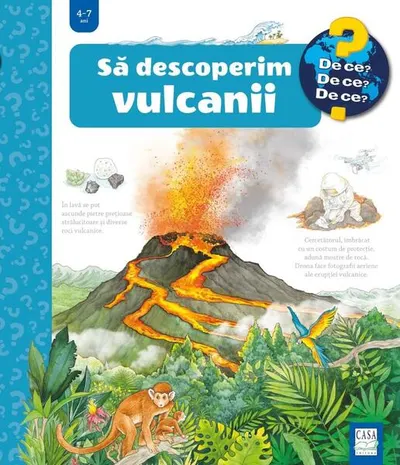 Să descoperim vulcanii - Board book - Andrea Erne