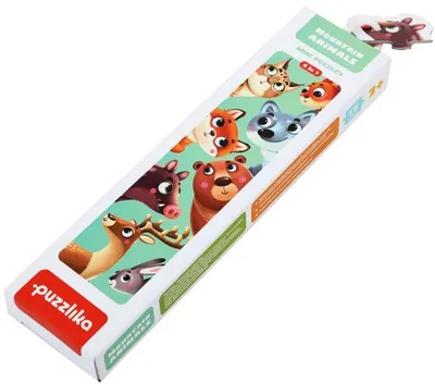 Puzzle pentru copii Puzzlika din 16 de piese - Animale salbatice