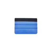 Racleta plastic albastra cu insertie material textil pentru montaj folie auto si geamuri Cod: MR-60A