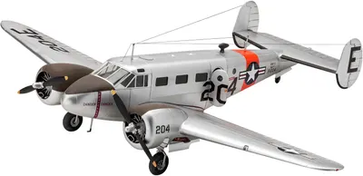 Model asamblabil Revell Moderne: Avioane - Beechcraft Model 18