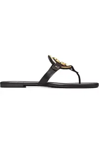 Papuci dama - Piele Negru - Negru
