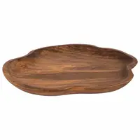 vidaXL Fructieră JEPARA Maro Teak Ø 50 cm Lemn solid de tec