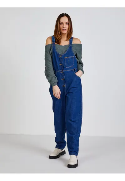 Salopeta oversized din bumbac