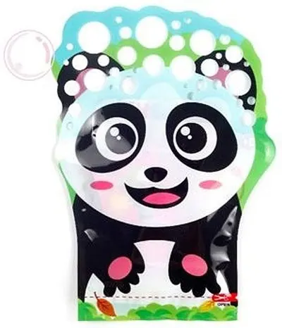 Mănușă cu bule de săpun Raya Toys - Panda