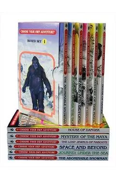 Box Set #6-1 Choose Your Own Adventure Books 1-6:: Box Set Containing: The Abominable Snowman, Journey Under the Sea, Space and Beyond, the Lost Jewel