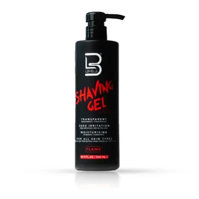 Gel de ras - L3VEL3 - Flame - 500 ml