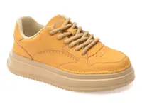 Pantofi sport GRYXX galbeni, 251219, din piele naturala