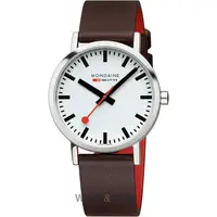Ceas Mondaine Mondaine A660.30360.11SBGV Mens Watch Classic SBB vegan 40mm 3ATM