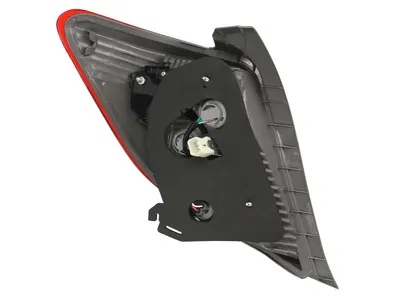 Stop tripla lampa spate dreapta potrivit TOYOTA YARIS HATCHBACK 2010-2014 - (Semnalizator alb, culoare sticla: rosu)