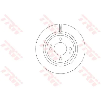 Disc frana TRW DF6908