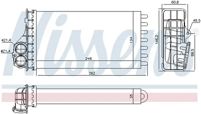 Schimbator caldura incalzire habitaclu potrivit CITROEN XSARA PICASSO 1.6-2.0D 12.99-06.12