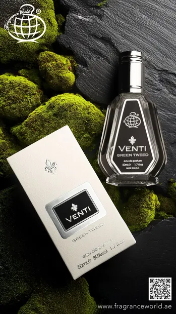 Apa de Parfum Venti Green Tweed by Fragrance World, Barbati, 50 ml