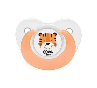 WEE BABY Suzete din silicon forma ortodontica nr.1 - 319