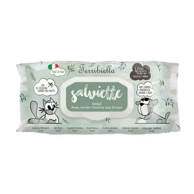 Servetele umede Ferribiella Herbal -40 buc pachet