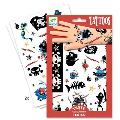 Tatuaje Djeco Pirați