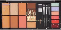 Profusion Cosmetics Paletă multifuncțională Glitter & Glam, 20 piese