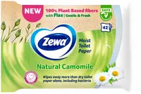 Hartie igienica umeda Zewa - Natural Camomile, 42 buc