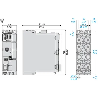 Variator De Viteza - 1.5Kw- 400V - 3 Faze - Atv340