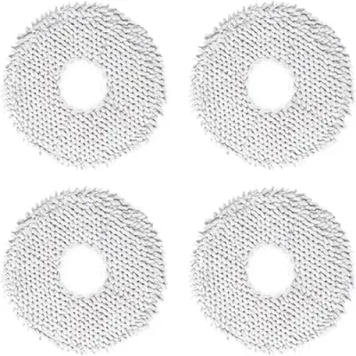 Lavete mop Ecovacs DWP040020 pentru DEEBOT N30 Pro Omni, 4 bucati (Gri)