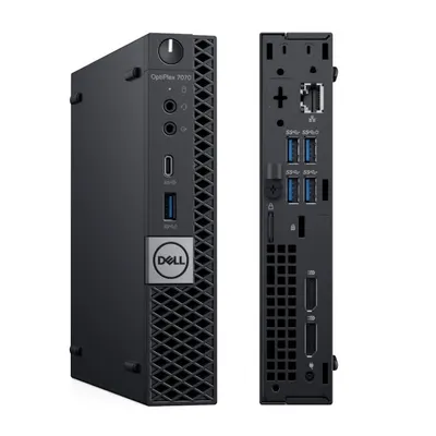 Dell, OPTIPLEX 7070 Intel Core i5-8600T, 3.00 GHz, HDD: 256 GB SSD, RAM: 8 GB, video: Intel HD Graphics 630 ; Micro
