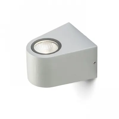 SIX Corp de iluminat aplica gri argintiu 230V/700mA LED 3W 60° IP54 3000K