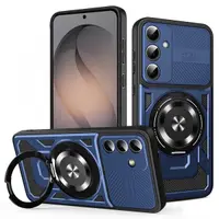 Husa pentru Samsung Galaxy S26 S942, Techsuit, RuggedCam, Albastra