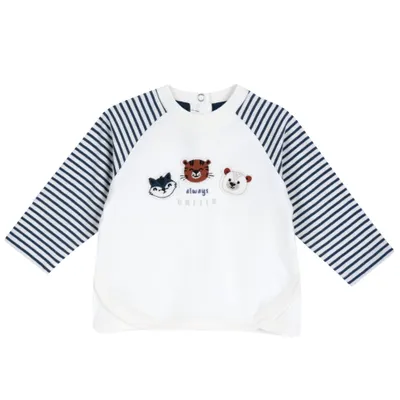 Bluza copii Chicco, Alb, 02931-65MFCO