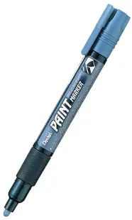 Marker permanent Pentel Paint MМP20 - 4.0 mm, gri