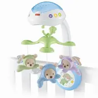 Carusel cu suport mobil pentru patut Noaptea Instelata, FisherPrice CDN41