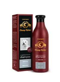 Sampon CHAMP RICHER pentru CAINI cu BLANA ALBA, 250 ml