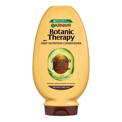 Balsam pentru parul uscat ondulat si cret Botanic Therapy Avocado Oil, 200ml, Garnier