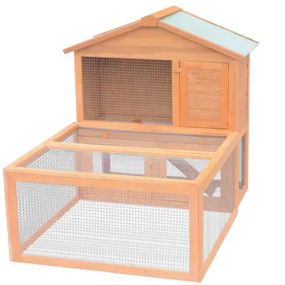 Gossi cusca pentru iepuri si alte animale de exterior, lemn
